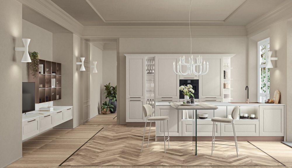 Деревянная кухня купить Agnese Style 1 Италия LUBE cucine в Георгиевске